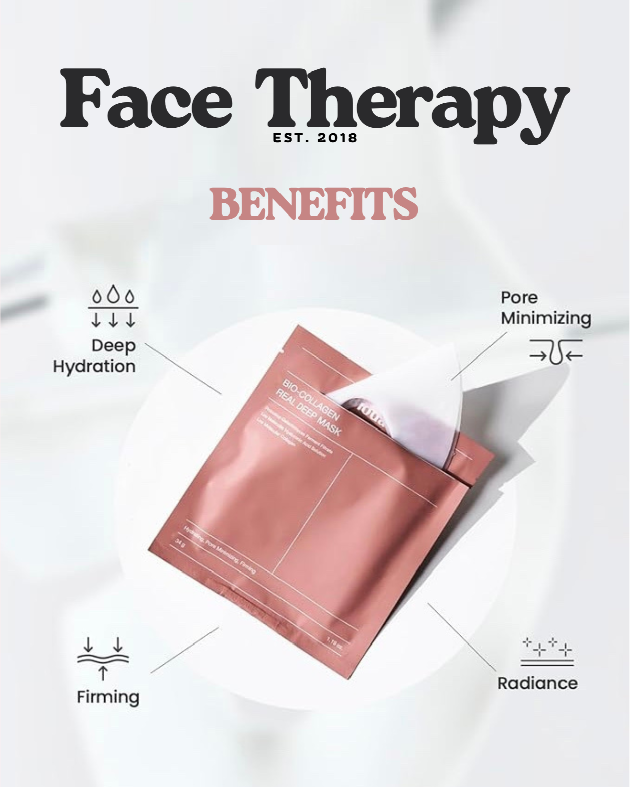 Hydrogel Collagen Face Mask